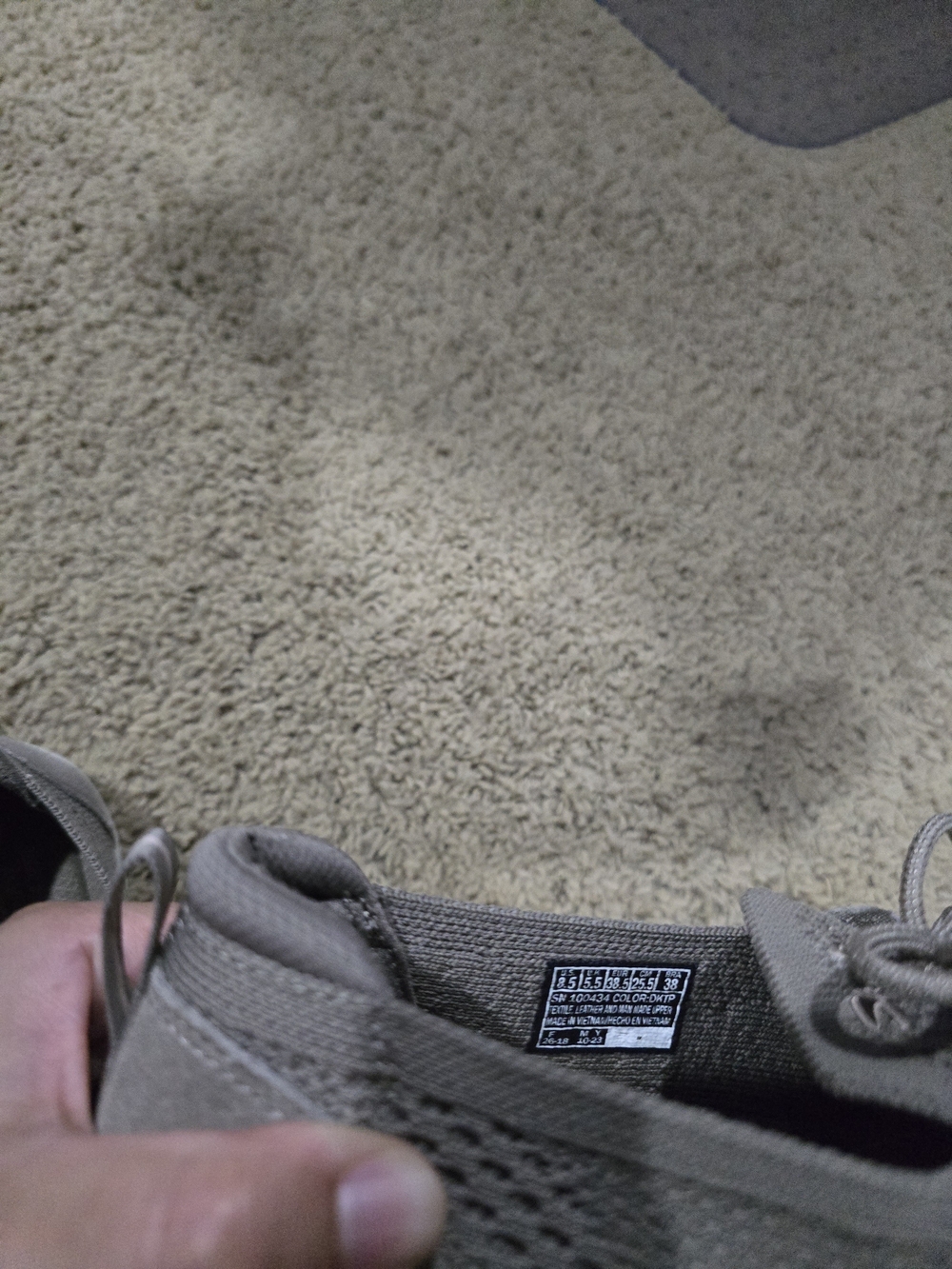 Skechers Newbury ST Casually Dark Taupe Air Cooled Memory Foam - Picture 3 of 9